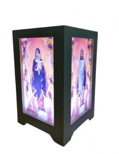 Veioza religioasa cu icoane 3D si led