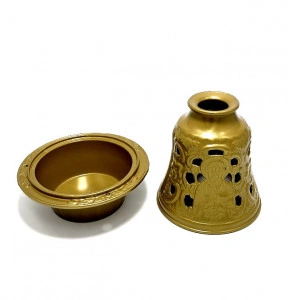 Candela antimoniu  clopot 13cm