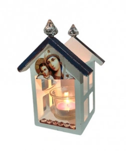 Candela tip Biserica din lemn