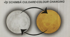 Lampa Luna 3D in culorile lunii