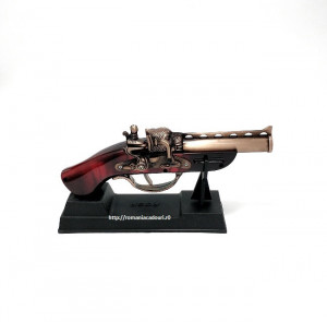 Ornament din metal si lemn – Flinta