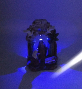 Ornament  cu led Nasterea Domnului