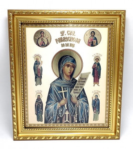 Icoana Sfanta Parascheva in rama
