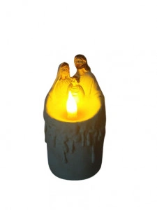 Candela electrica cu led Sfanta Familie