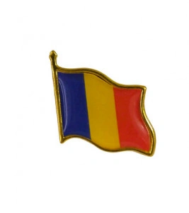 Insigna drapel tricolor Romania