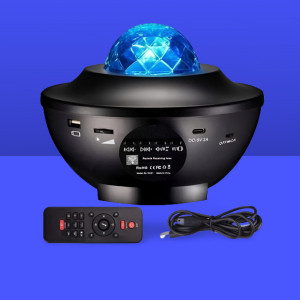 Lampa noptiera cu proiector