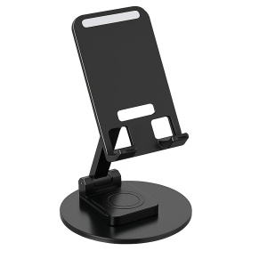 360° Aluminum Phone & Tablet Desktop Stand – Telescopic Holder
