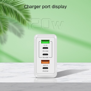 "USB-C PD and USB-A adapter for smartphones and tablets"