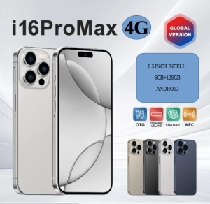 i16proMax 6.5 pollici Android 6+128 4G Netcom Smartphone
