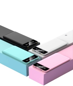 Mini Portable Power Bank 20,000mAh with LED Light