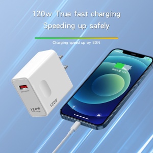 High-power cable included in the charging set