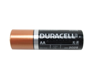 Duracell AA Alkaline Battery – 1.5 V, MN1500 (LR6)