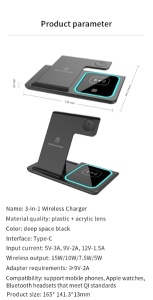 Side profile showing slim foldable hinge design