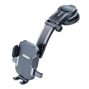 Universal Car Phone Holder with Adjustable Arm & Strong Suction Cup