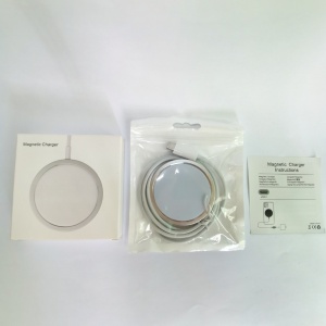 Wireless charger with multiple safety protections displayed