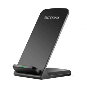 Foldable 15W Wireless Charger Stand, Dual Coil, USB-C