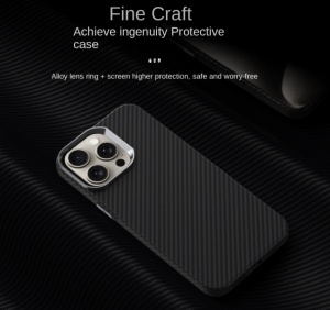 Stylish minimalist phone case for iPhone 15 Pro Max