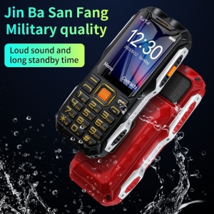 Rugged Dual Sim Phone Suitable for Seniors, 4G, Micro SD, Flashlight, Bluetooth, Camera, SOS Button, 16800 mAh Battery Suitable as Power Bank - Img 2