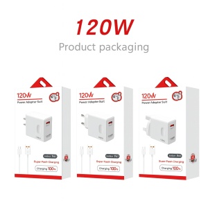 Set 120W Single USB Port Cell Phone Charger