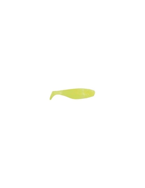 Shad Manns Alb Sidef Galben Fluo LS 4.5cm 15buc