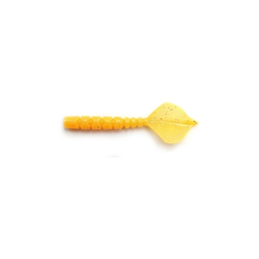 Vierme Mustad Aji Micro Hila Orange Glow Glitter 4.3cm 12+1buc