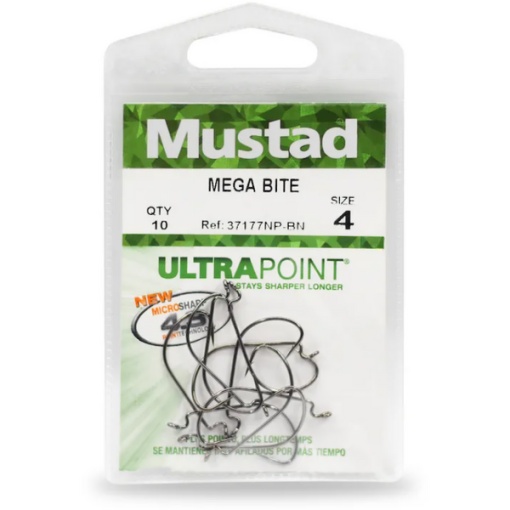 Carlige Offset Mustad Mega Bite Worm
