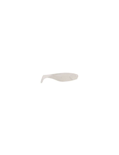 Shad Manns Alb Lapte W White 6cm 10buc