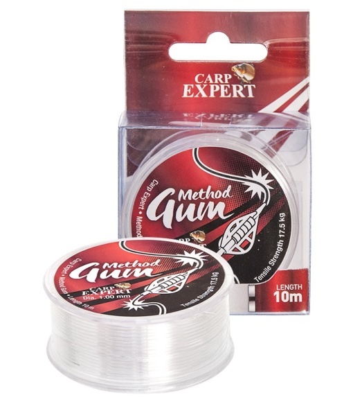 Elastic Feeder CXP Method Power Gum Transparent 10m