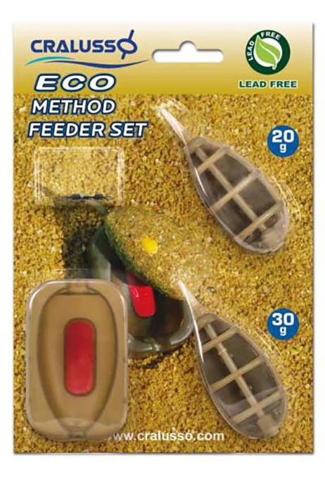 Set Method Feeder Cralusso Eco 20g 30g Plus Matrita