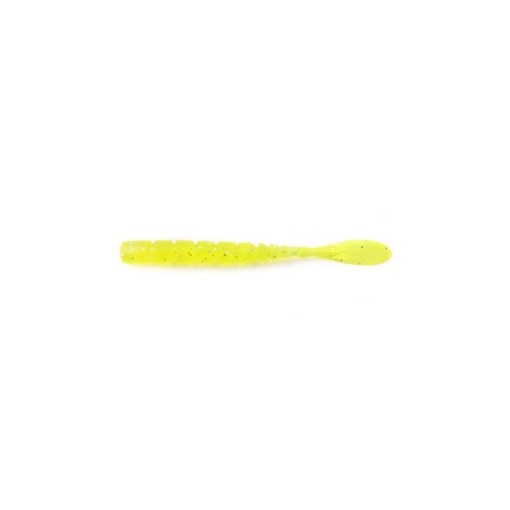 Vierme Mustad Aji Micro Fla UV Clear Chartreuse 5cm 15+1buc