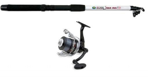 Combo Lanseta si Mulineta Lineaeffe Snake Head 2.40m