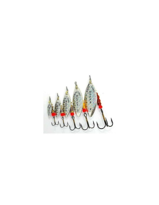 Rotativa Mepps Aglia Long Silver Nr. 3 Argint 11g