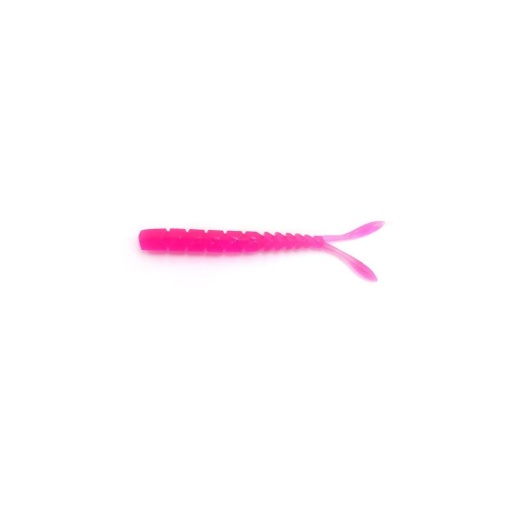 Vierme Mustad Aji Micro Pilo UV Clear Pink 5cm 15+1buc
