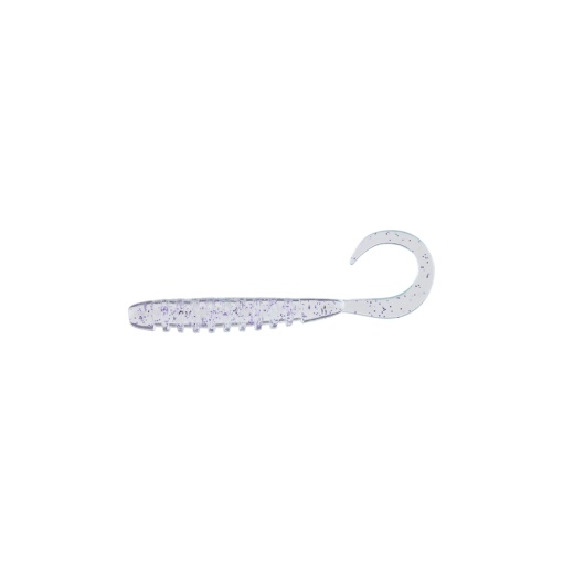 Grub Jackall Tide Curly Clear Prism Neon 5cm 8buc