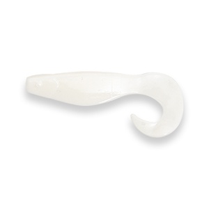 Grub Twister Manns Action 6cm Alb 10buc