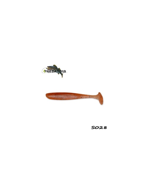 Shad 4Predators Slim Shad Magic Carrot 9cm (5buc)