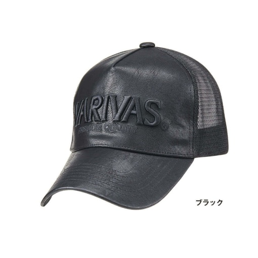 Sapca Varivas PU Leather Mesh Black