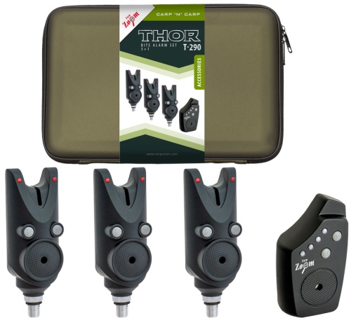 Set Avertizori Crap Carp Zoom Thort T-290 3+1