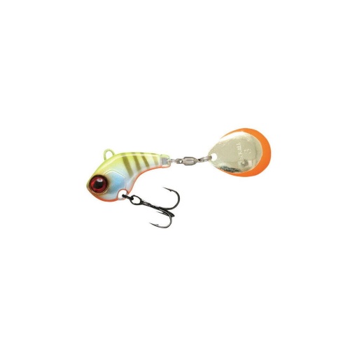 Spinner Tail Jackall Deracoup Chartreuse Back Gill 7g