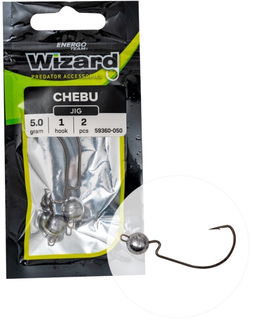 Carlige Offset Lestate Wizard Chebu Jig 2buc