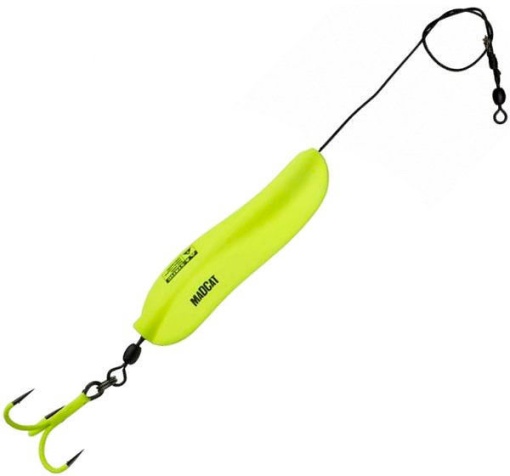 Oscilanta Somn MadCat A-Static Rattlin Inline Spoons Fluo Yellow UV 125g