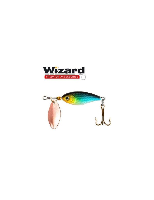 SpinnerTail Wizard Chub Spinner Albastru 4cm 8g
