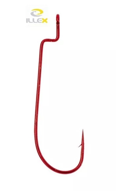 Carlige Offset Worm Illex Texas Gambit Hooks 10buc