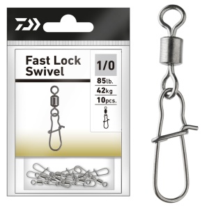 Agrafa Naluci Duo Lock Cu Vartej Daiwa 10buc