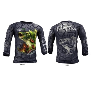 Bluza Maneca Lunga Biban Jaxon Camou Cadou Pescar