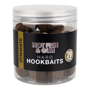 Boilies Carlig Dynamite Baits Hot Fish GLM Hard Hookbaits 20mm