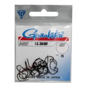 Carlige Crap Cu Paleta Gamakatsu 3610 Black 25buc - vedere secundara