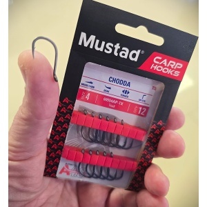 Carlig Mustad Carlige Crap Chodda Special XV2 12buc pentru pescuit - Fisela