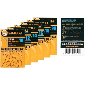 Carlig Guru Carlige LWG Feeder Special 10buc pentru pescuit - Fisela