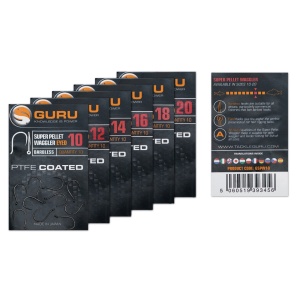 Carlige Guru Super Pellet Waggler PTFE Barbless - Img 2